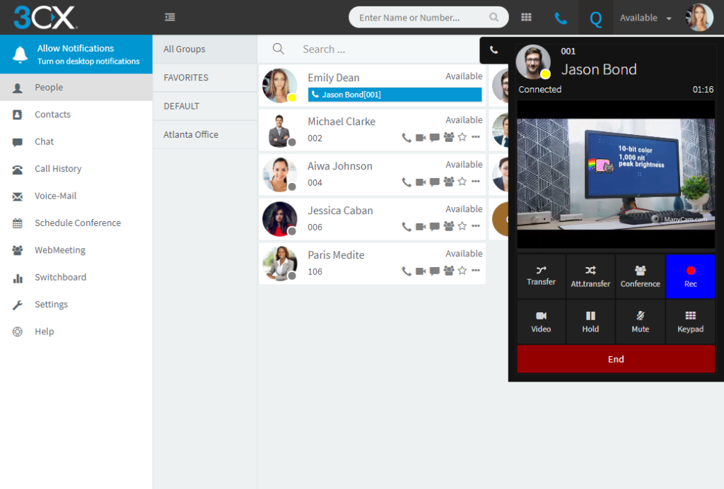 web-based-softphone